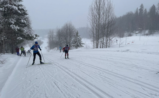 Адаптивный спорт лыжи и биатлон слепые Ижевск фото2