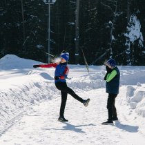 II Всероссийская зимняя Спартакиада спортивных школ (лыжное двоеборье)