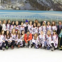 II Всероссийская зимняя Спартакиада спортивных школ (хоккей среди девушек)
