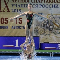 Синхронное плавание. Летняя Спартакиада-2019